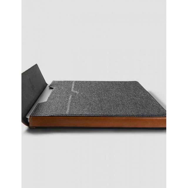 Túi Tomtoc H15-CO2Y [Chính Hãng USA] Premium Leather For Macbook Pro/Air 13″ - Gray