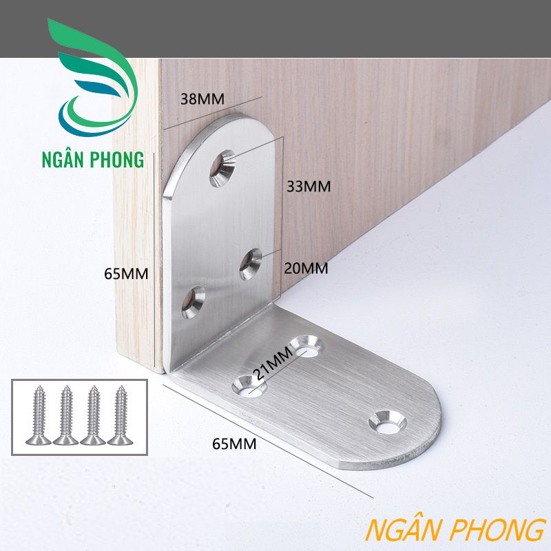 BỘ 2 MÃ GÓC INOX 201