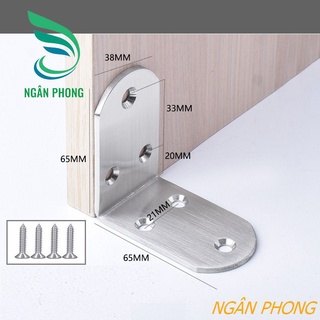 BỘ 2 MÃ GÓC INOX 201
