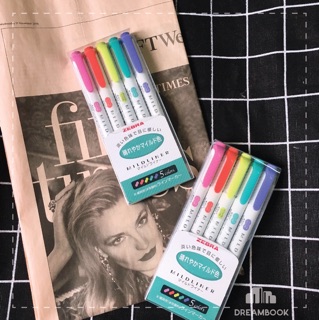 BỘ BÚT MÀU HIGHLIGHT MILDLINER