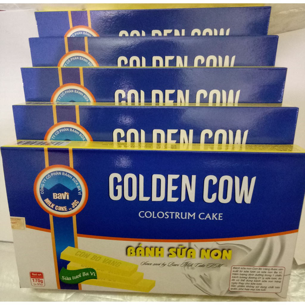 Combo 5 hộp bánh sữa bò non Ba Vì