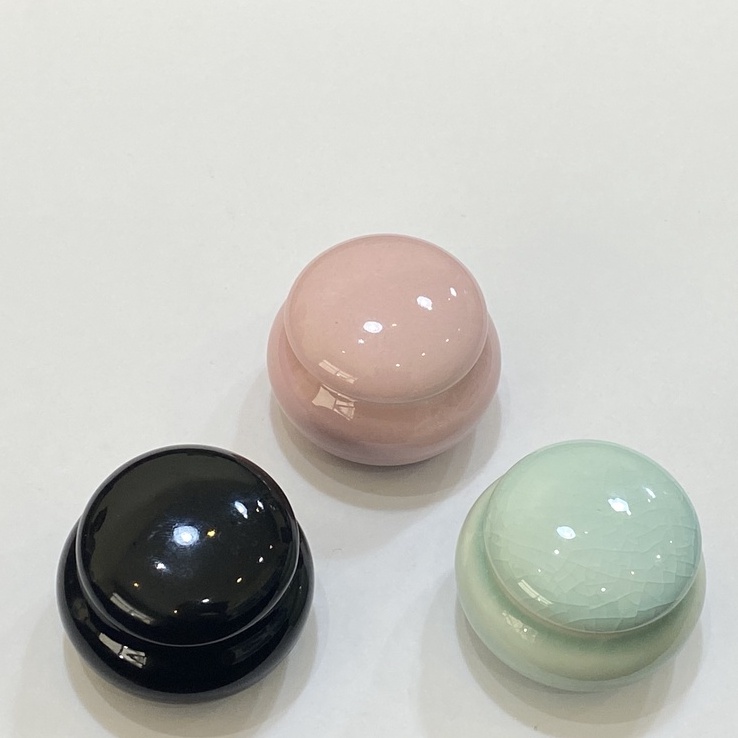 Hũ gốm sứ mini - 10gr - đựng mỹ phẩm/trà/nước hoa khô