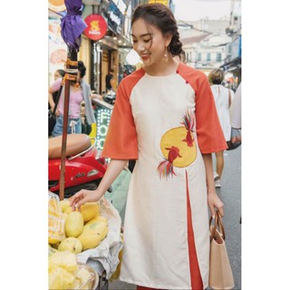 ÁO DÀI CÁCH TÂN BÉ GÁI(HÀNG THIẾT KẾ)