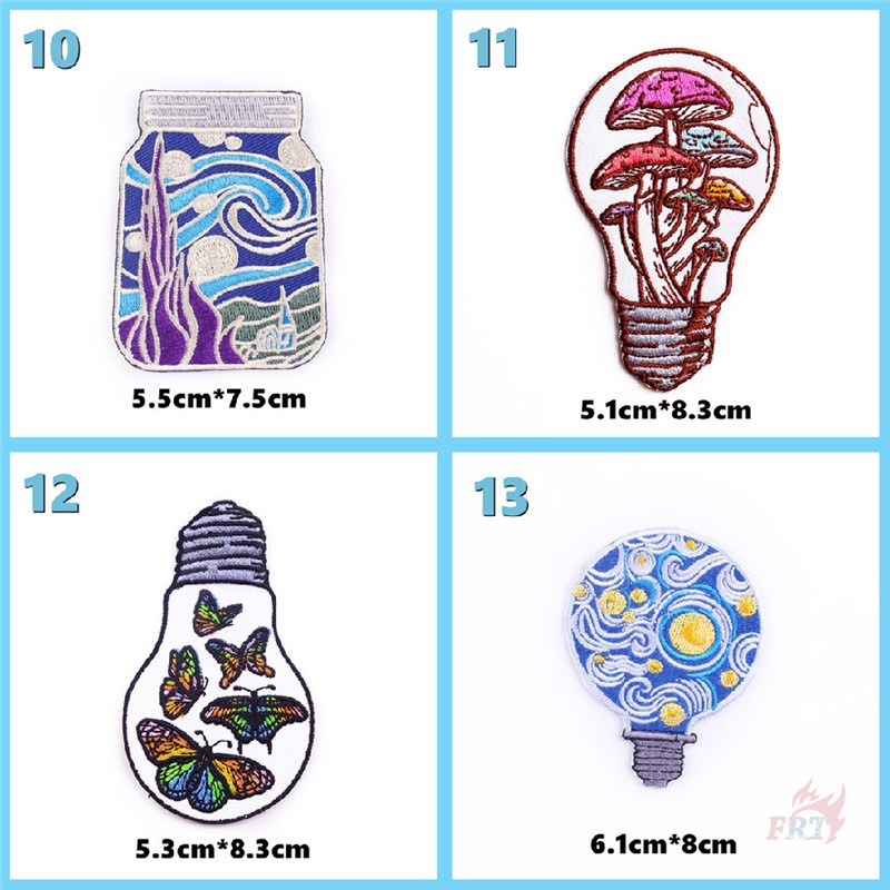 ♚ Bộ Sưu Tập Nghệ Thuật - Miếng Dán Ủi Hình Bầu Trời Đêm / Vũ Trụ ♚ 1 Cái Tự May Thêu Trên Sắt Trên Huy Hiệu Miếng Vá