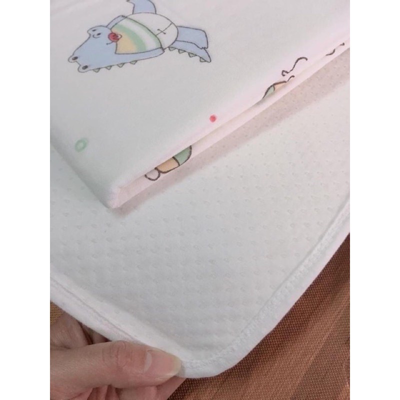 Tấm Lót Chống Thấm 4D Cho Bé Sơ Sinh - Tấm Lót Chống Thấm Phong Cách Hàn Cho Bé