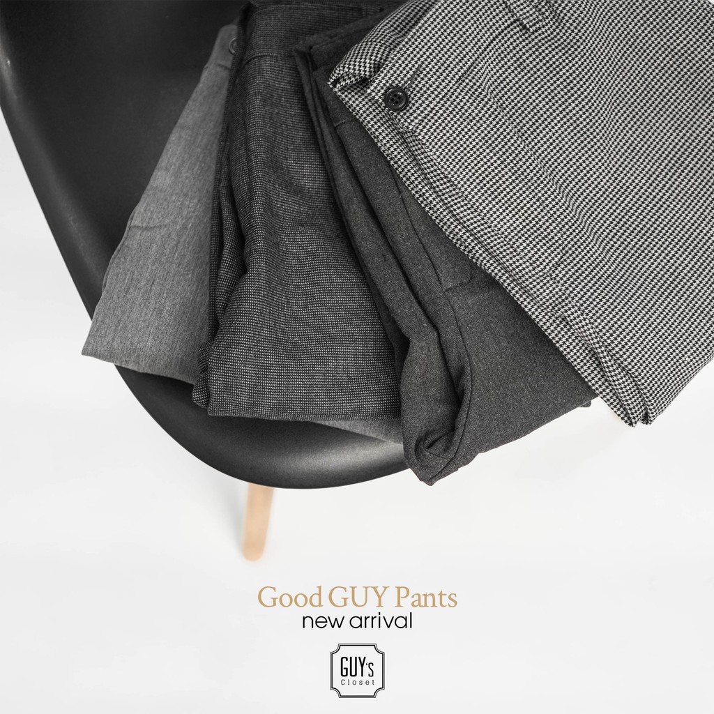 [HÀNG THIẾT KẾ] Quần vải suông GOOD GUY Pants thanh lịch, kết hợp chun và đỉa quần với 4 phiên bản màu trẻ trung | BigBuy360 - bigbuy360.vn