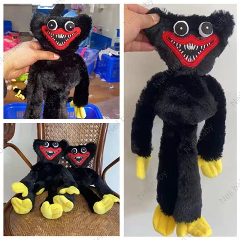 【Neil Baby】gấu bông huggy wuggy Poppy Playtime Fluffy thời gian chơi cây thuốc phiện giờ ra chơi Dễ thương Phim hoạt hình kinh dị Nhân vật Búp bê sang trọng thú nhồi bông Búp Bê Nhồi Bông búp bê nhồi bông đồ chơi cho bé
