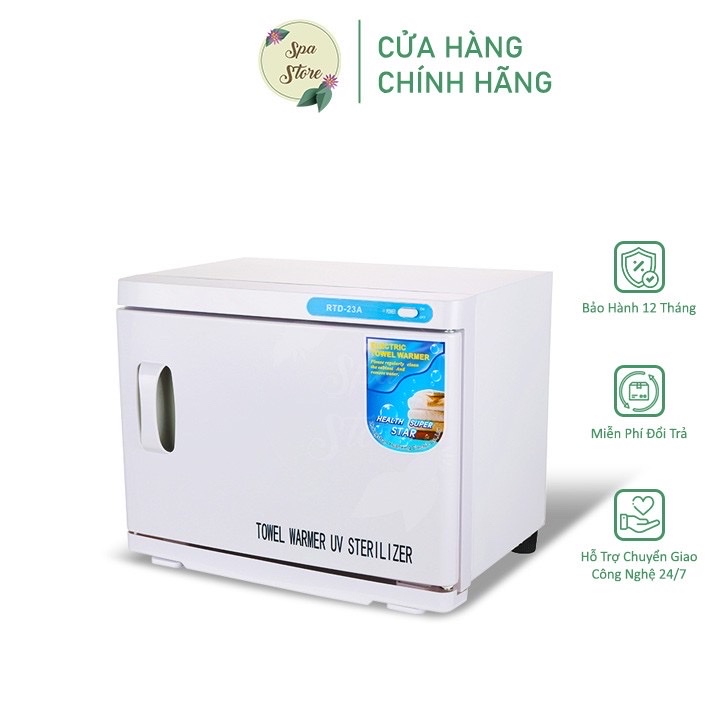 Tủ hấp khăn nóng RTD- 23A  Tủ Hấp Khăn Tiệt Trùng , Hấp Khăn , Đá Nóng , Spa TMV