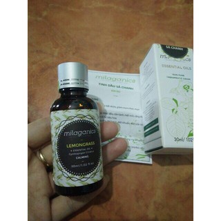 Tinh Dầu Sả Chanh Milaganics (30ml)