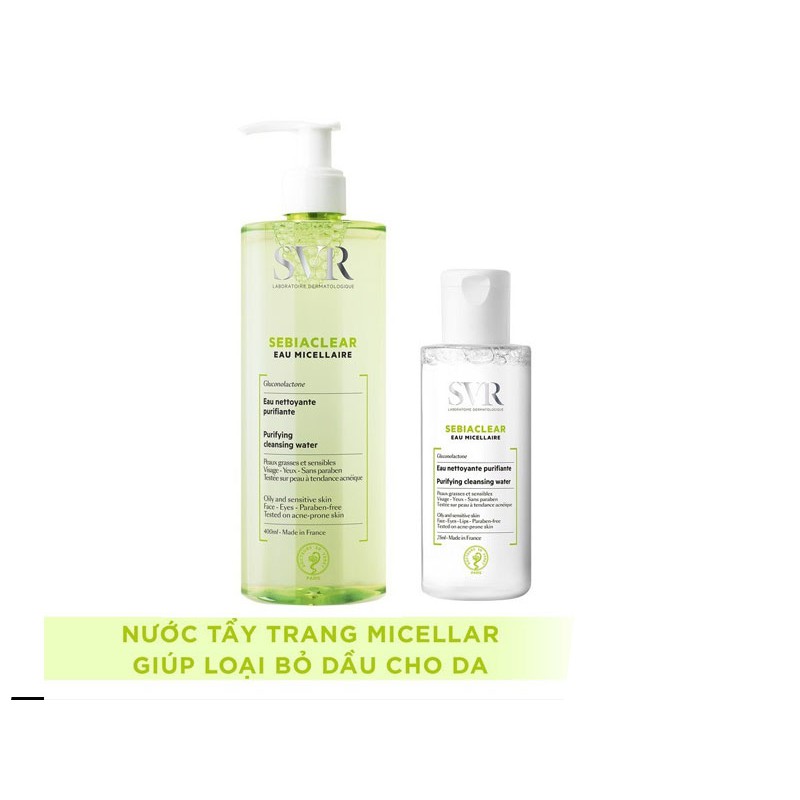 Nước Tẩy Trang Ngừa Mụn SVR Sebiaclear Eau Micellaire