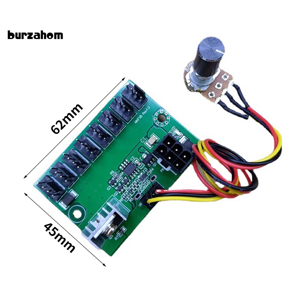 Thiết Bị Mô Đun Điều Khiển Tốc Độ Quạt 12V Cho Máy Tính