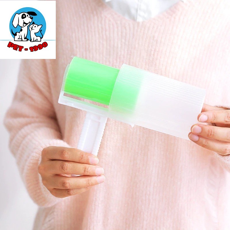 Cây Lăn Lông - Cây Lăn Bụi Bẩn Quần Áo, Sofa,... Silicon Dạng Gel Có Thể Tái Sử Dụng