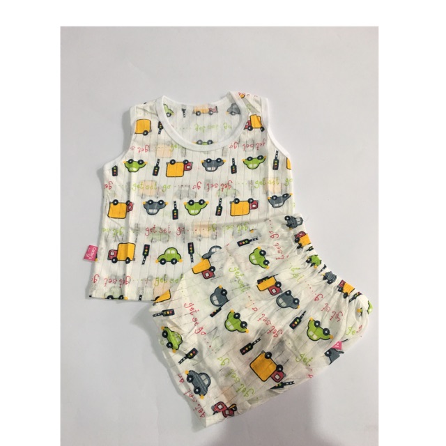 Com bo 5 bộ cottong giấy NuBy’s sát nách trẻ em