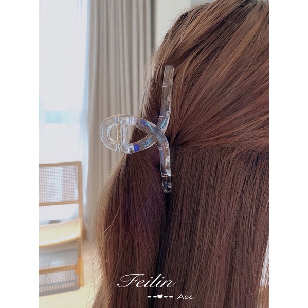 [Korean Trend] Kẹp tóc càng cua Fullcolor Y ♥︎ style Korean ♥︎