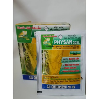 Dung Dịch Sát Khuẩn Trừ Nấm Bệnh Cây Trồng Physan 20 SL Gói 10ml
