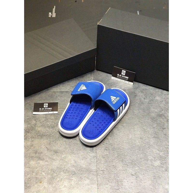 Dép Adidas quoai xé 3 sọc siêu nhẹ - dép quai ngang - Fullbox - đủ size