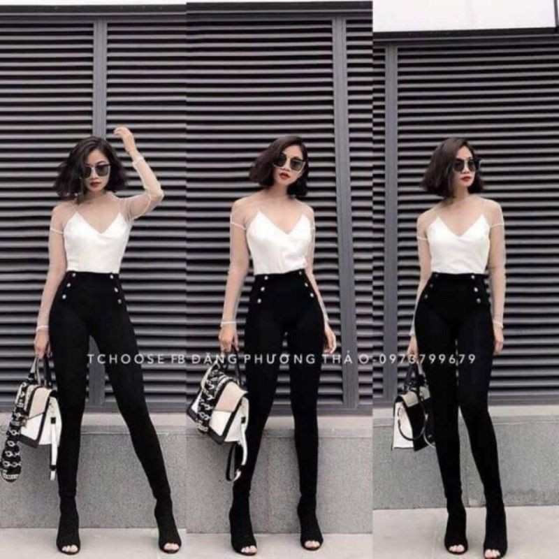 QUẦN LEGGING CẠP CAO