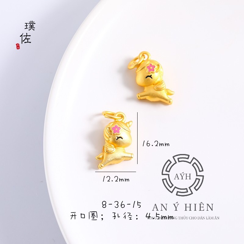 Charm Khóa nơ hồng #C373( An Ý Hiên)