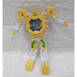 Đồ chơi đồng hồ pin biến hình robot