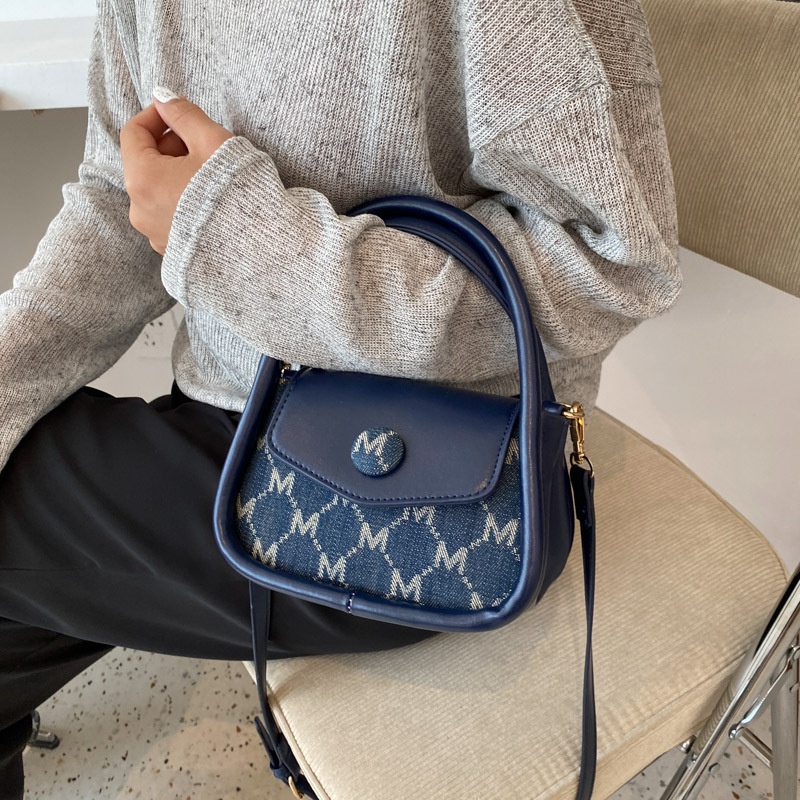 Túi đeo chéo hình vuông nhỏ thời trang mùa thu cho nữ 2021