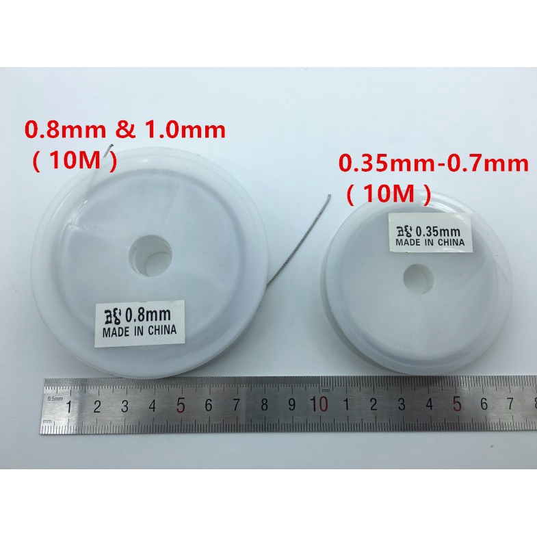 Dây Câu Cá 7 Sợi Bằng Thép Không Gỉ Dài 10m