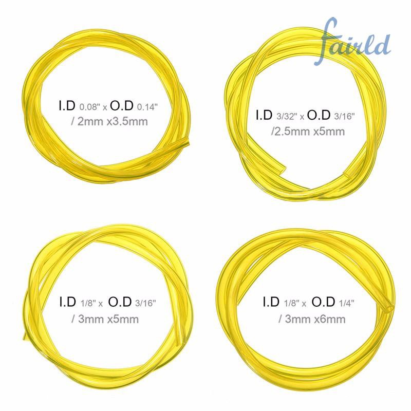 Ống dẫn nhiên liệu 60cm 2mm / 2.5mm / 3mm cho máy cưa