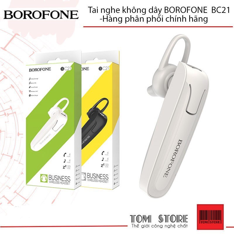Tai nghe không dây BOROFONE BC21-Hàng phân phối chính hãng