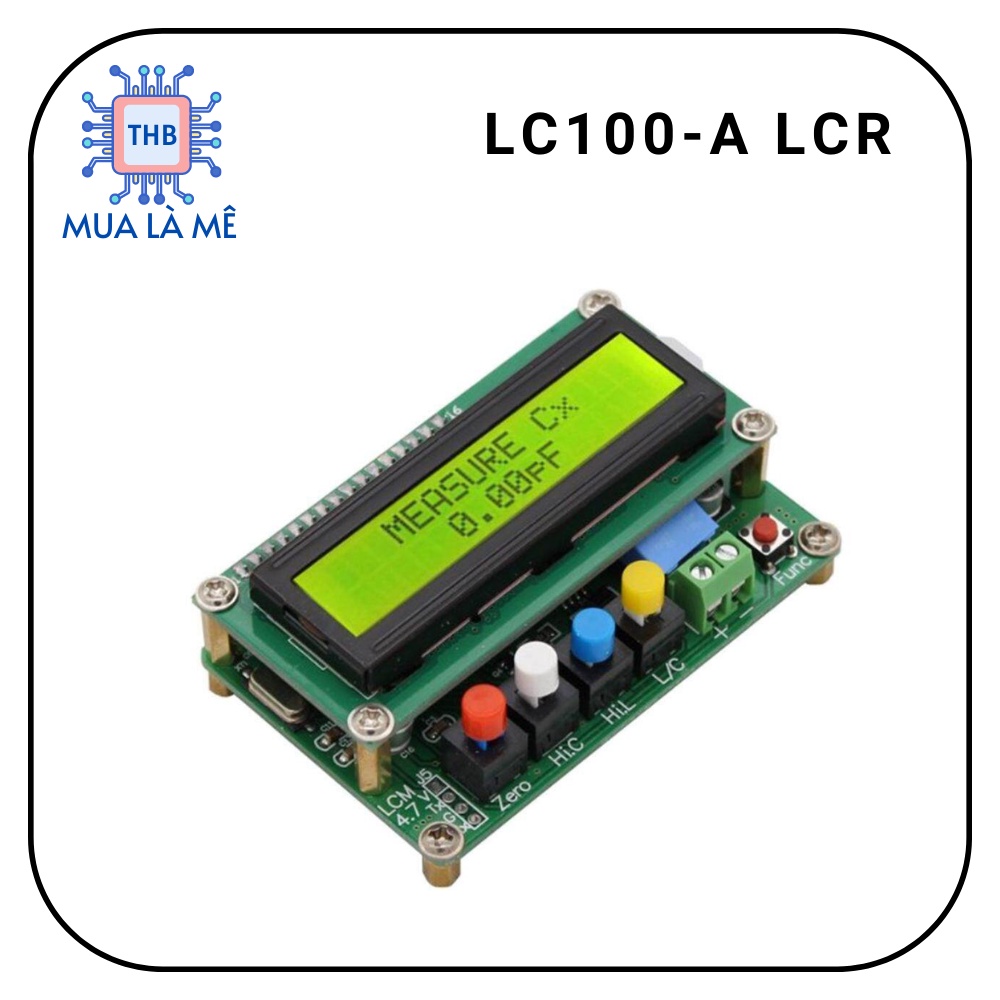 Đồng hồ LCR LC100-A đo linh kiện.
