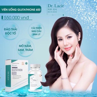 Viên uống glutathion dr.lacir hàng chính hãng
