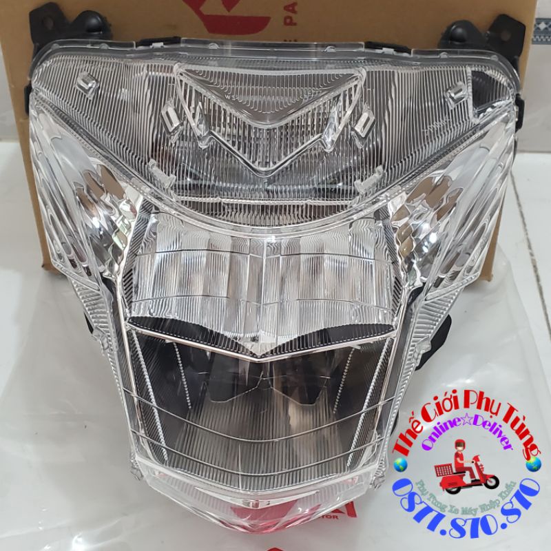 Chóa đèn trước Raider fi, Satria fi zin Indonesia - 35121-12K01-000