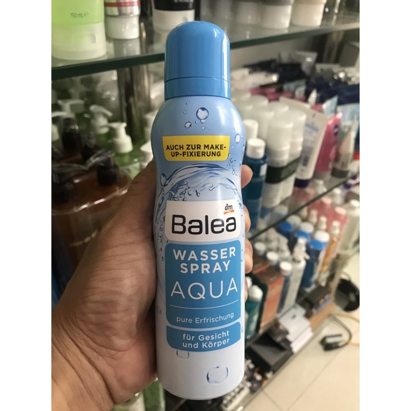 01 Xịt khoáng Balea wasser spray Aqua 150ml