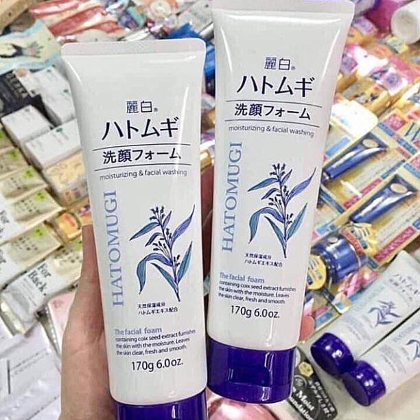 Sữa Rửa Mặt Trắng Da Hatomugi Cleansing Foam Hạt Ý Dĩ