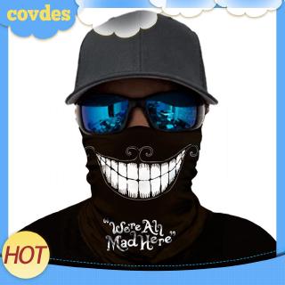 Khăn ống phong cách hip hop đa chức năng hình đầu lâu