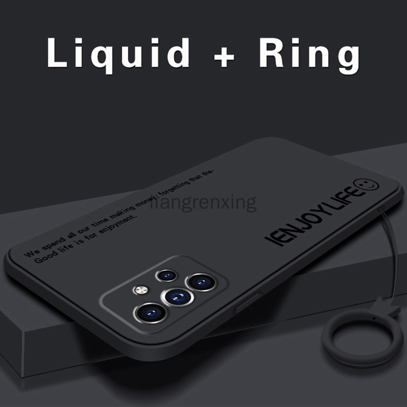 Ốp Điện Thoại Bằng Silicone Màu Trơn Cho samsung a32 a52 a72 a13 a53 a23 a73 a33 5g