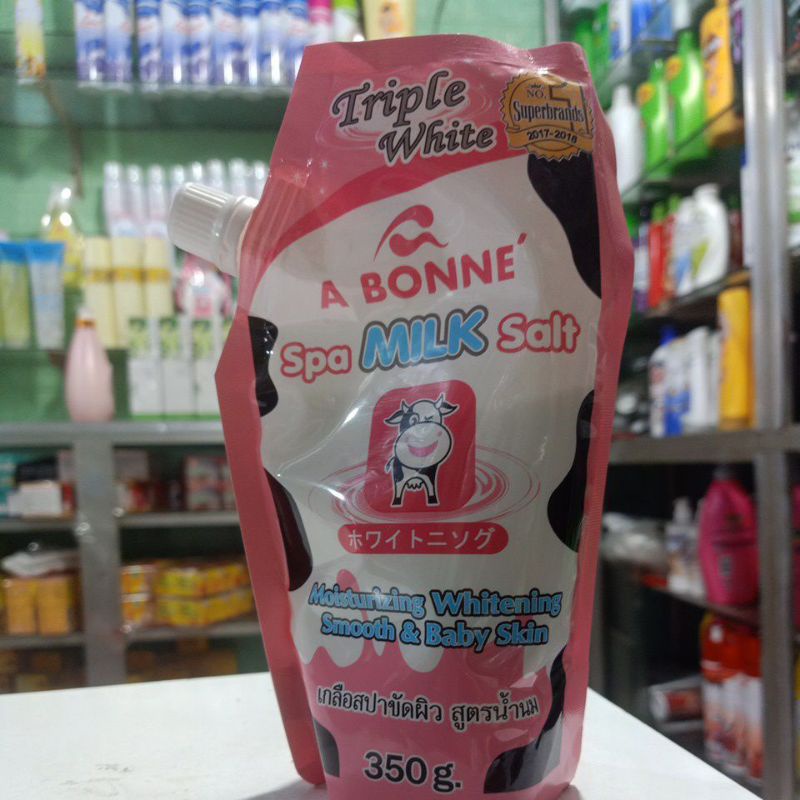 Tắm muối bò tẩy tế chào chết 350ml.