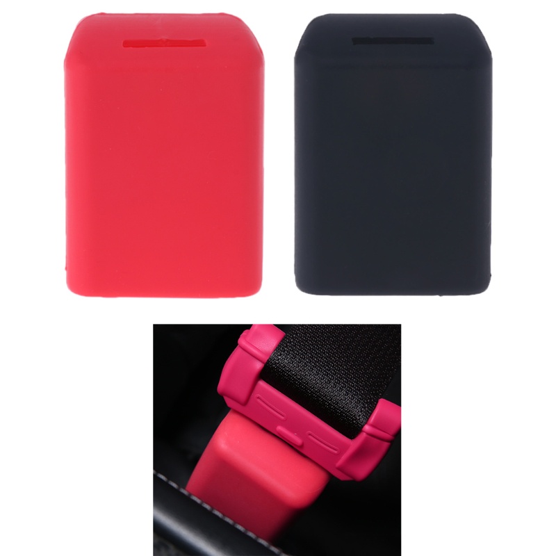 Vỏ Bọc Khóa Dây Đai An Toàn Xe Hơi Bằng Silicon Chống Trầy Xước