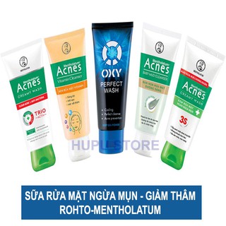 Sữa rửa mặt ngừa mụn giảm thâm hãng rohto