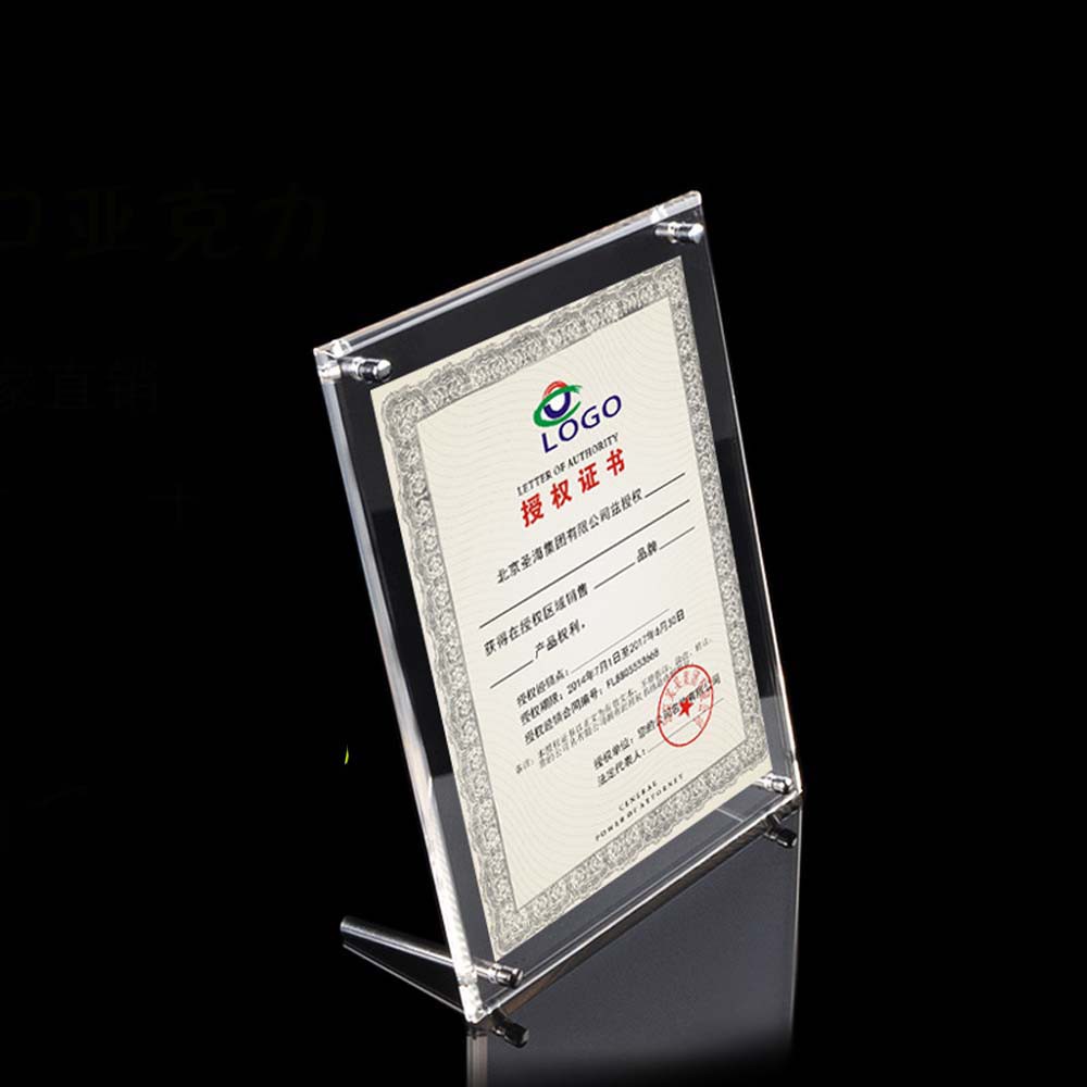 Khung ảnh bằng acrylic hai mặt cao cấp DIY