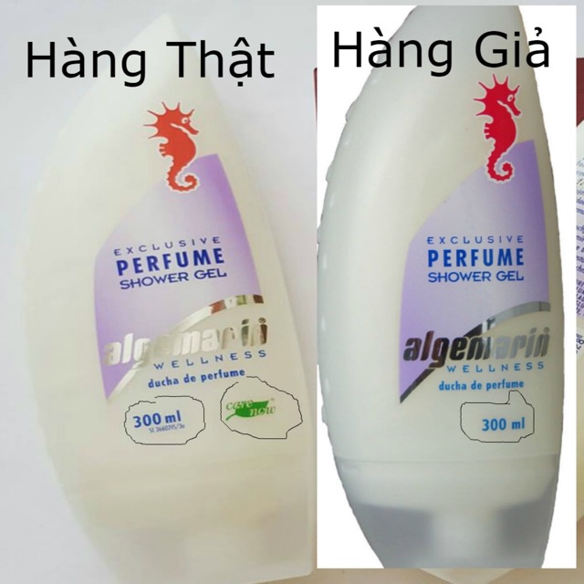 Sữa tắm cá ngựa Algemarin Perfume hàng chính hãng nhập khẩu Đức