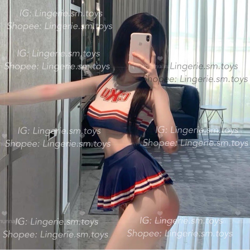 Cheerleader Set - Cosplay Nàng Cổ Động Viên Xinh Đẹp | BigBuy360 - bigbuy360.vn