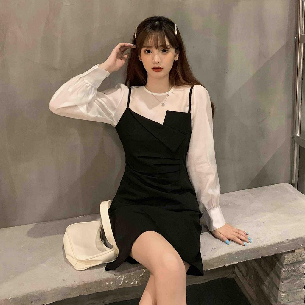 Xiaozhainv Bộ áo kiểu và váy thời trang phong cách Hàn Quốc dành cho nữ | BigBuy360 - bigbuy360.vn