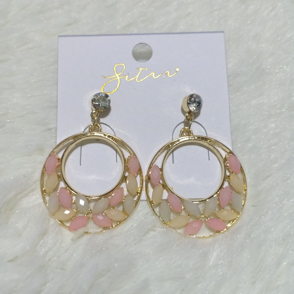 Bông tai Thái Lan dáng dài dư tiệc, đi chơi