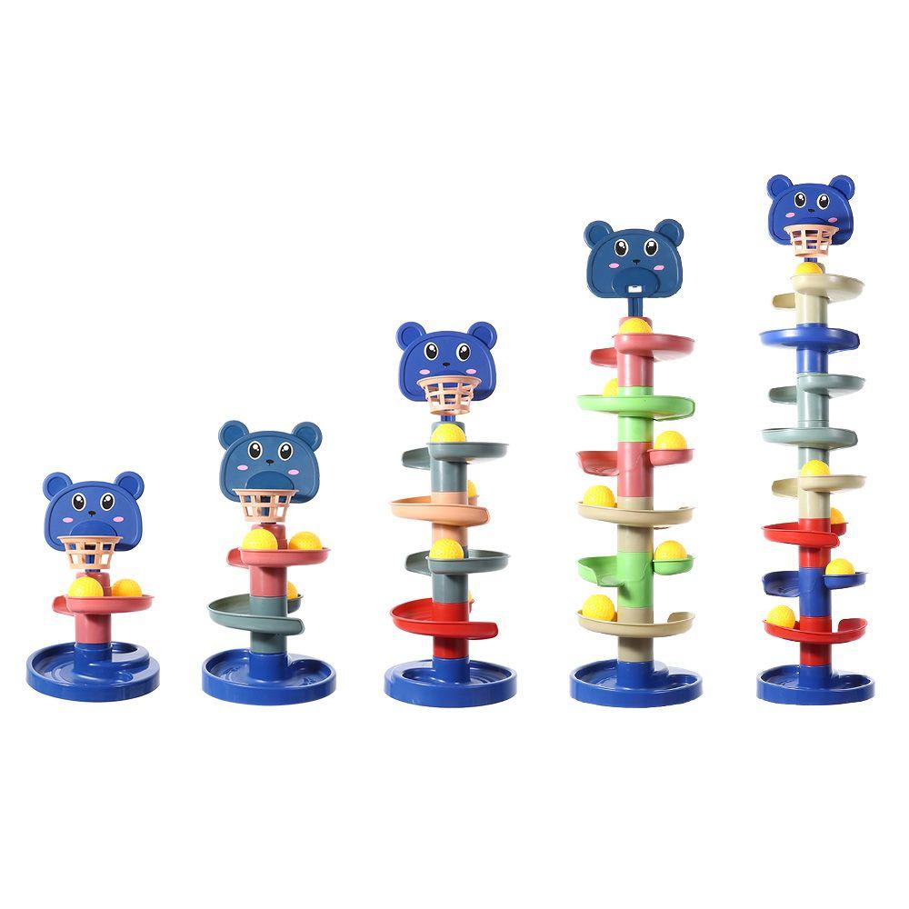 LUOL Bộ Đồ Chơi Lắp Ráp Đường Ray Xoay Giáo Dục Sớm Cho Bé