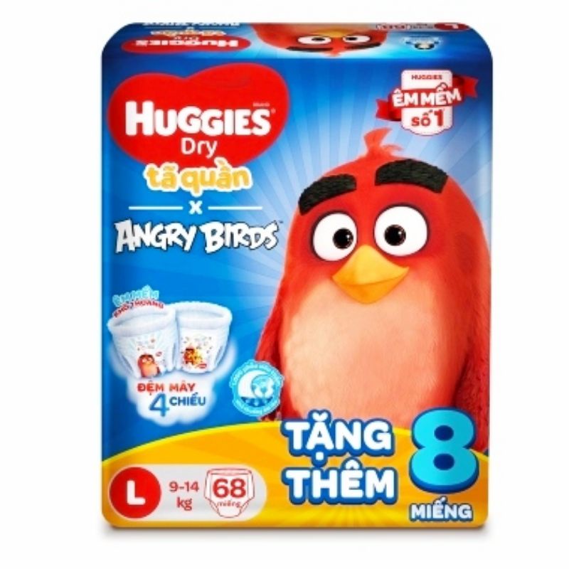 Tã Quần Huggies size M/L/XL/ 2XL - (Từ 6 - 25kg)