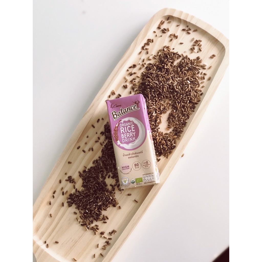 1 HỘP SỮA GẠO HỮU CƠ 4CARE BALANCE THÁI LAN 180ML
