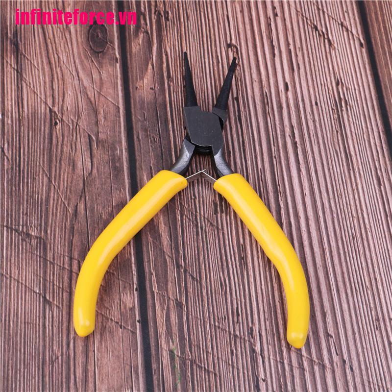 Kìm Mũi Tròn Mini Bằng Carbon Làm Đồ Thủ Công Chuyên Dụng