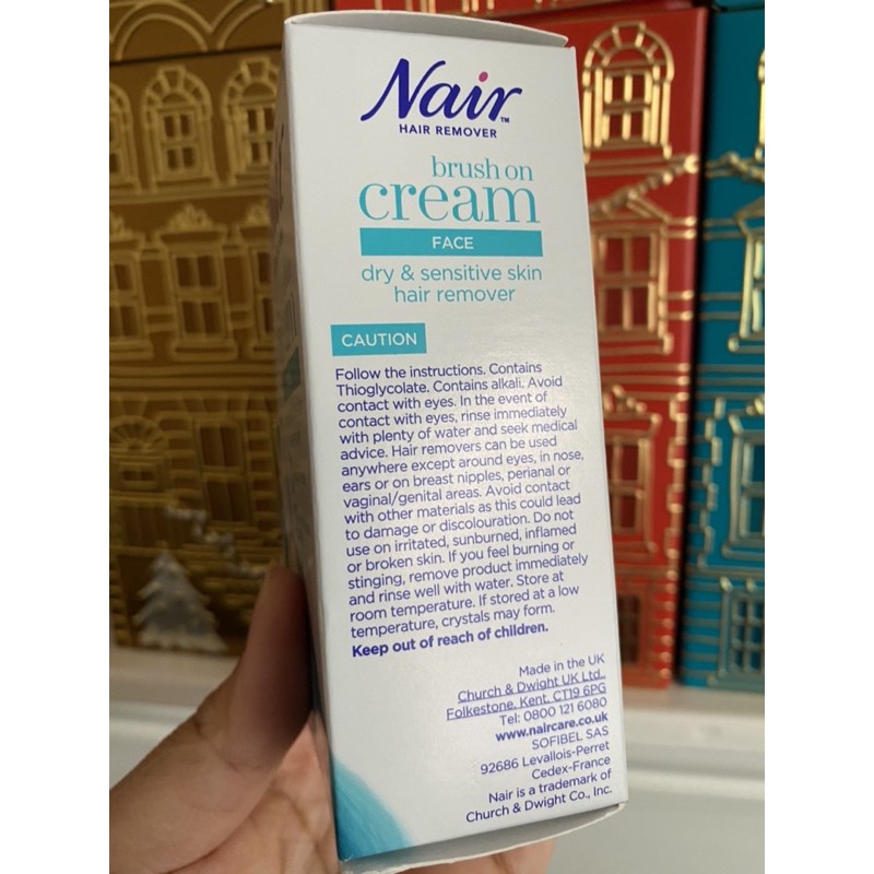 Nair tẩy lông trên mặt 50ml Face Hair Remover