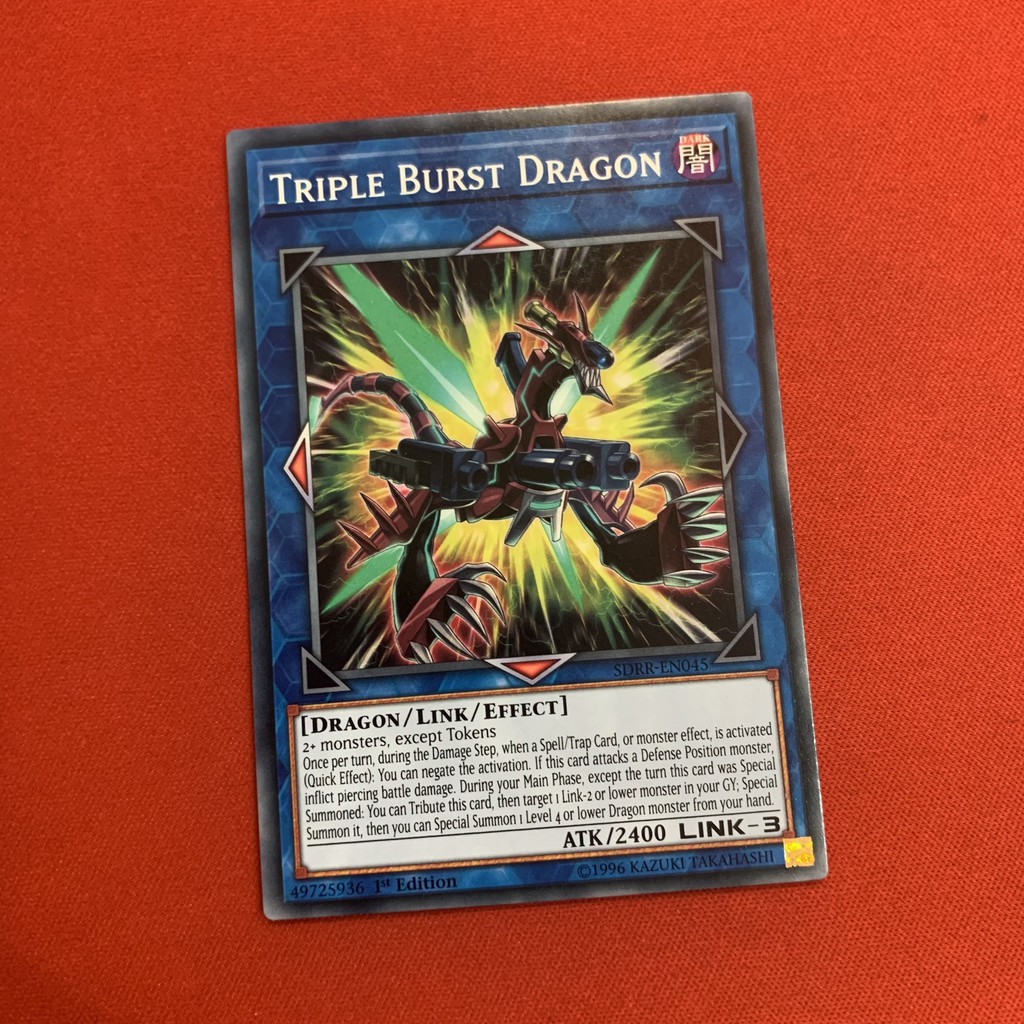 [EN-JP][Thẻ Bài Yugioh Chính Hãng] Triple Burst Dragon