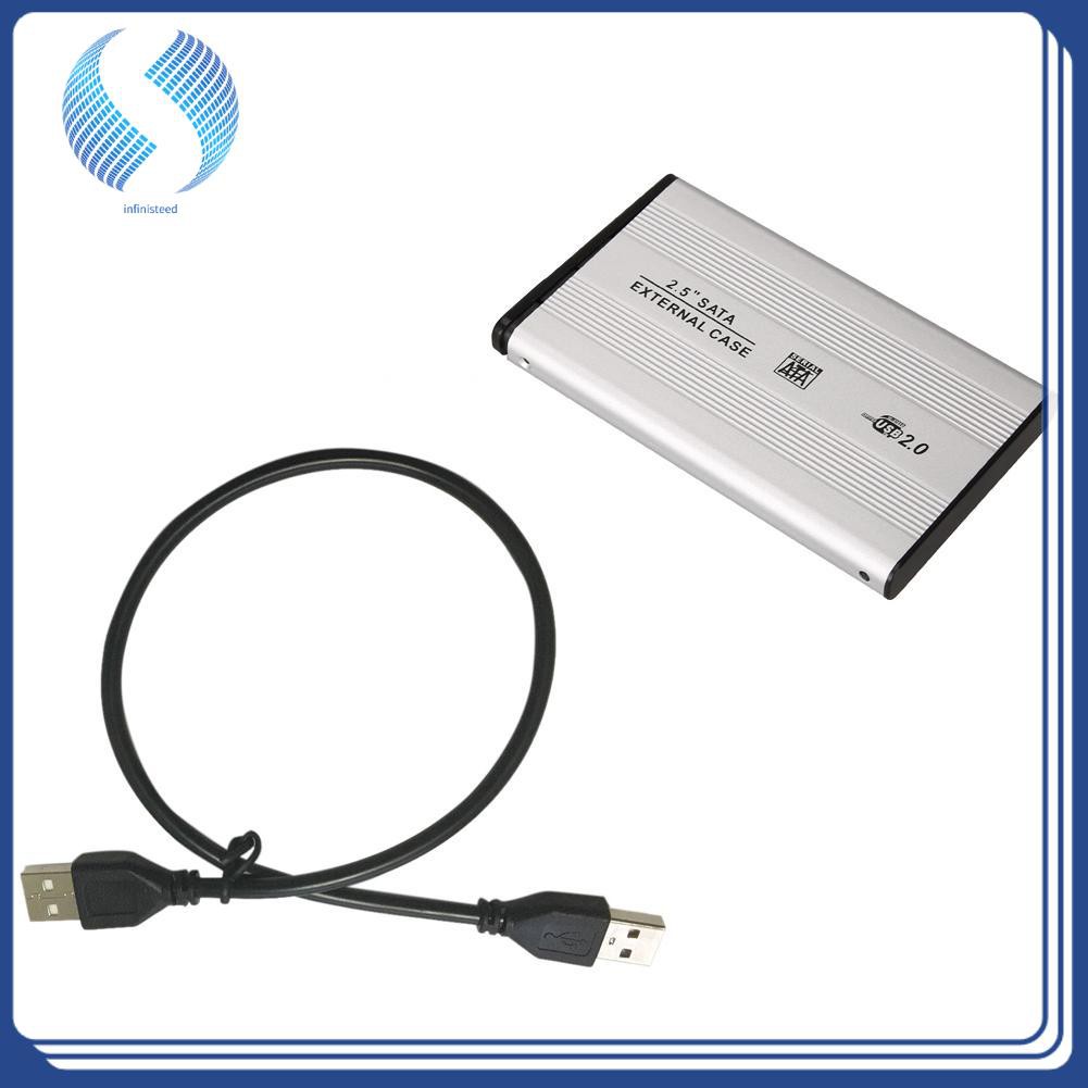 Vỏ Đựng Ổ Cứng Ngoài 2.5 Inch Usb 2.0 Sata Bằng Hợp Kim Nhôm | BigBuy360 - bigbuy360.vn