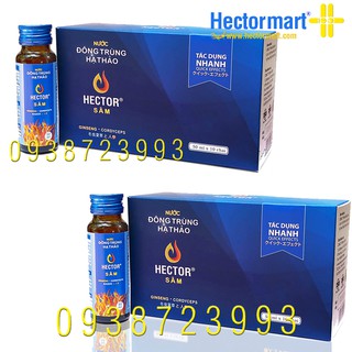 ✅ (CHÍNH HÃNG) Nước Uống HECTOR SÂM Combo 2 hộp gồm 20 chai, tăng năng lượng, Nam nữ đều thích hợp giúp hồi phục nhanh